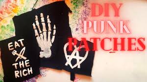 diy punk patch tutorial tutorial
