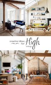 6 creative ideas for high ceilings