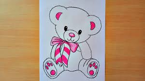 how to draw a cute teddy bear teddy