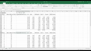 exponential smoothing on excel use mse