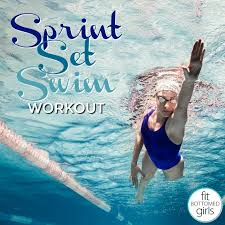 sprint set swim workout fit bottomed