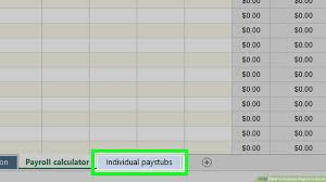 How To Prepare Payroll In Excel With Pictures Wikihow