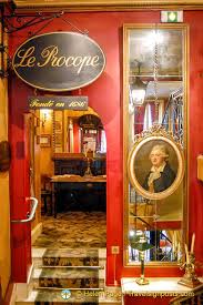 Le Procope | Café Procope | Famous Restaurants in Paris
