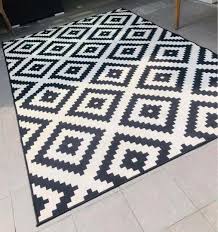 black and white carpet furniture