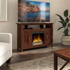 Key West Tall Electric Fireplace Tv