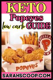popeyes low carb keto t guide