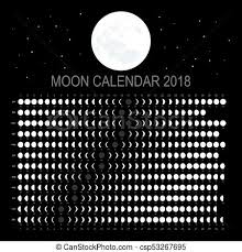 Moon Calendar 2018