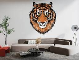 Tiger Head King Tiger Wall Decal Tiger