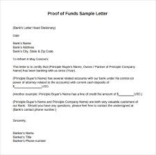 Sample letter of employment for proof of financial solvency? Free 6 Sample Proof Of Funds Letter Templates In Pdf Ms Word