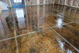 acid stained concrete flooring at rs