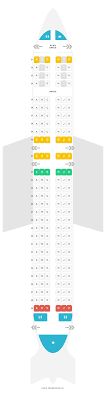 Seat Map Airbus A320 320 Thai Airways Find The Best Seats