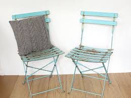 Vintage Metal Folding Garden Chairs