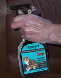 kitty be good anti scratch spray stop
