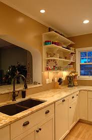 a kitchen remodel that blends into a