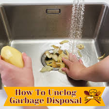 how to unclog garbage disposal proven