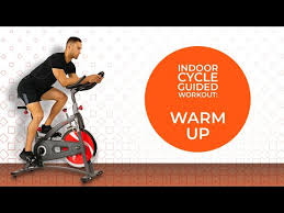 cycle bike workout program warm up