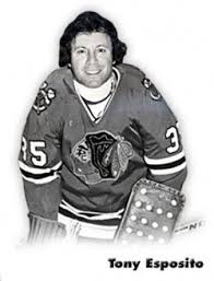 The black hawks finished last the previous season, he was a spare part. Tony Esposito National Italian American Sports Hall Of Fame