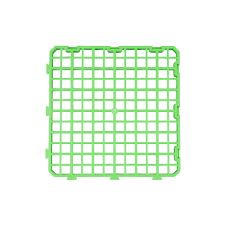 floor grid for rabbit cage green