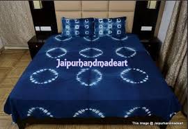 bedding indian tie dye shibori cotton