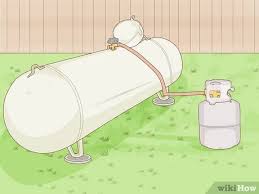 A 20 lb propane tank holds 4.5 gallons of propane, and when full it weighs 36 pounds. How To Fill A Propane Tank 10 Steps With Pictures Wikihow