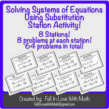 Substitution Station Activity