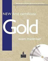 New First Certificate Gold Exam Maximiser No Key for Pack : Burgess, Sally:  Amazon.pl: Książki
