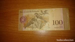 Aside from the start of the second world war. Billete Banco Central De Venezuela 100 Cien Bo Buy Old International Banknotes And Bills At Todocoleccion 80684202