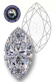 Egl Certified Marquise Cut 0 69 Ct G Color Si3 Clarity 21 22 Ratio Natural Diamond