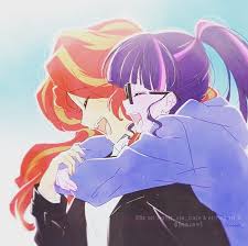 #mlp incorrect quotes #mlp #my little pony #equestria girls #mlp: Human Sunset Shimmer And Human Twilight Sparkle My Little Pony Cartoon My Little Pony Comic My Little Pony Drawing