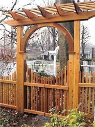 garden arbor with gate you ll love in