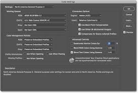 Photoshop Essential Color Settings