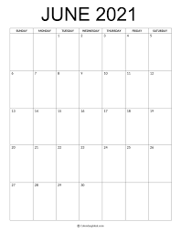 Otherwise if you prefer a regular calendar, then have a look at our regular planners. Download Cute Blank Printable Holiday Calendar For June 2021