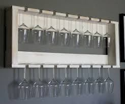Wine Glass Rack Made Of Solid Wood