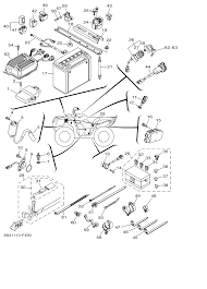 Wiring diagram for winch solenoid example wiring diagram. 2007 Yamaha Grizzly 700 Yfm700 Yfm7gpw Electrical 1 Parts Oem Diagram For Motorcycles