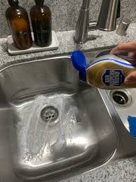 clean stainless steel sink