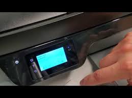 how to reset hp officejet 3830 printer