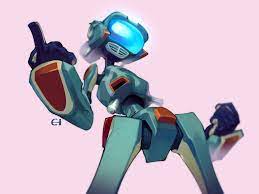 Canti (By @EigakaArt on Twitter) : r/FLCL