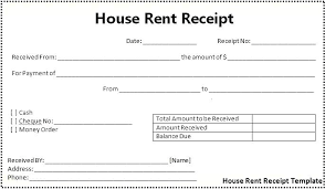Rent T Format Word Printable House On Voucher Template