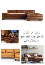 Leather Couch With Chaise