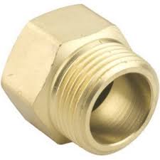 Threaded Pipe To Hose Connector Brass