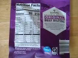 simms protein snacks original beef