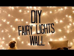 Diy Fairy Light Wall Sophdoesnails