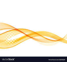 abstract background with orange smooth