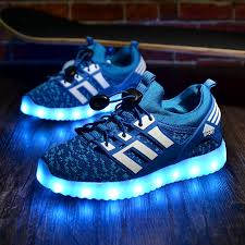 Best Boy Light Up Shoes Children Athletic Usb Rechargeable Shoes