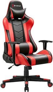 High quality density foam with great support and comfort. Amazon Com Devoko Ergonomic Gaming Chair Racing Style Adjustable Height High Back Pc Computer Chair With Headrest And Lumbar Support Executive Office Chair Red Furniture Decor