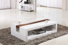 Furniture White Modern Coffee Tables