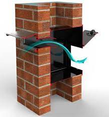 through wall mail drop slot with
