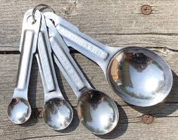 vine metal mering spoon set