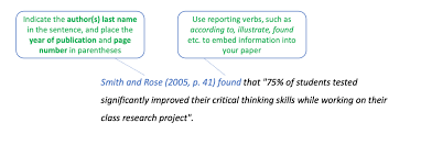 in text citation guide to research