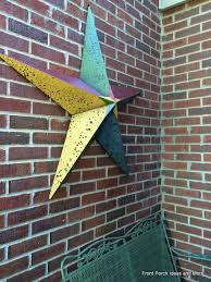 Until the 17th century, people decorated their christmas tree in a certain order. Meaning Of Decorative Stars Seen On Country Homes And Porches Metal Barn Stars Americana Stars